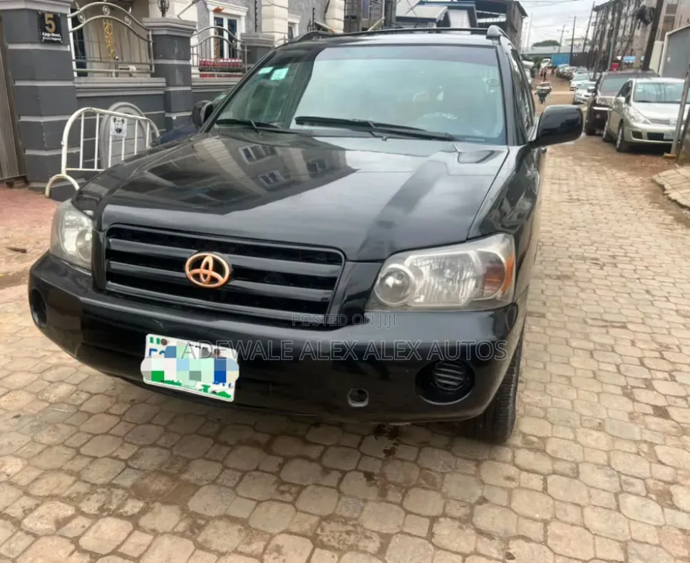 Toyota Highlander 2006 Black