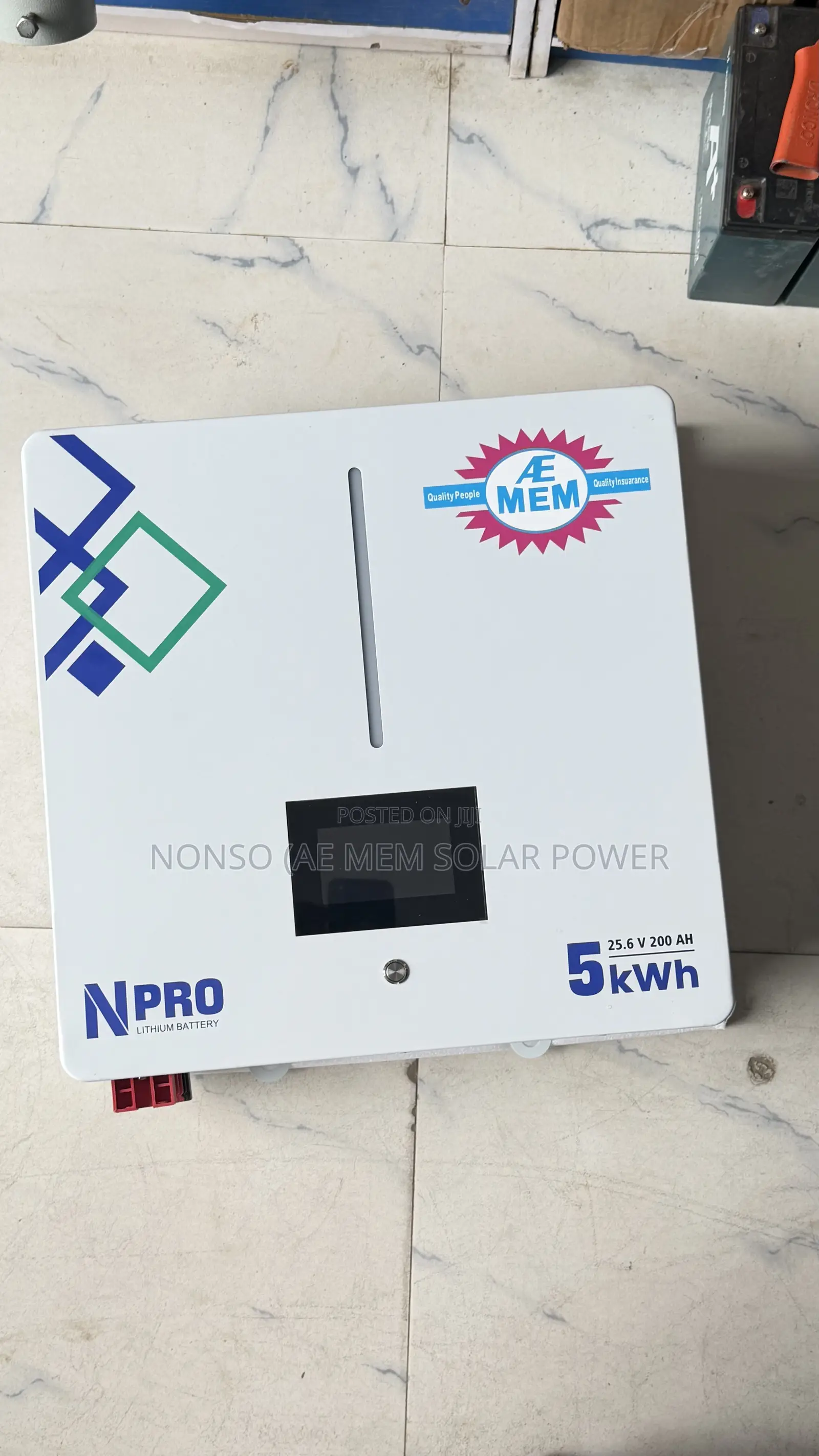 5kwh 25.6v Lithium Battery