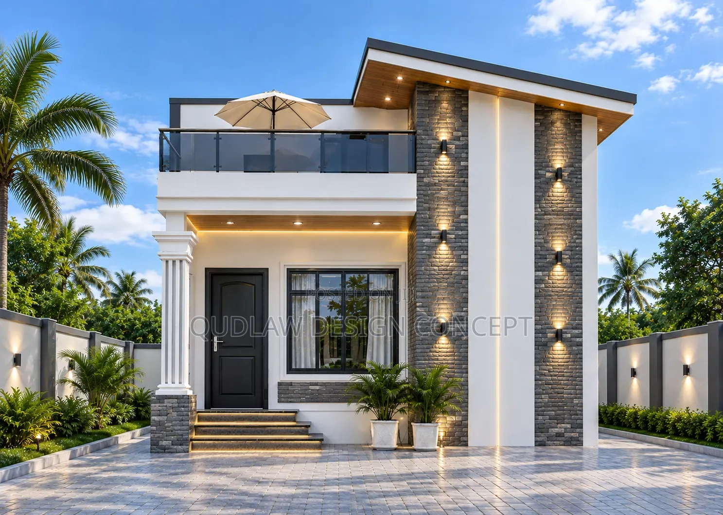 3 Bedroom With Sit Out Architectural Design