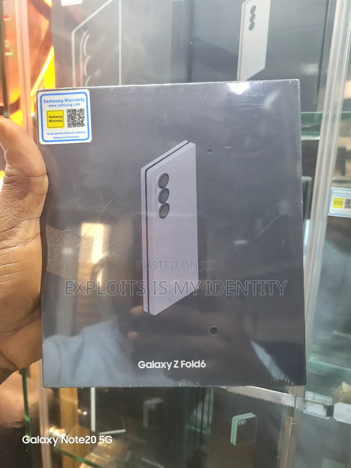 New Samsung Galaxy Z Fold6 256 GB Black
