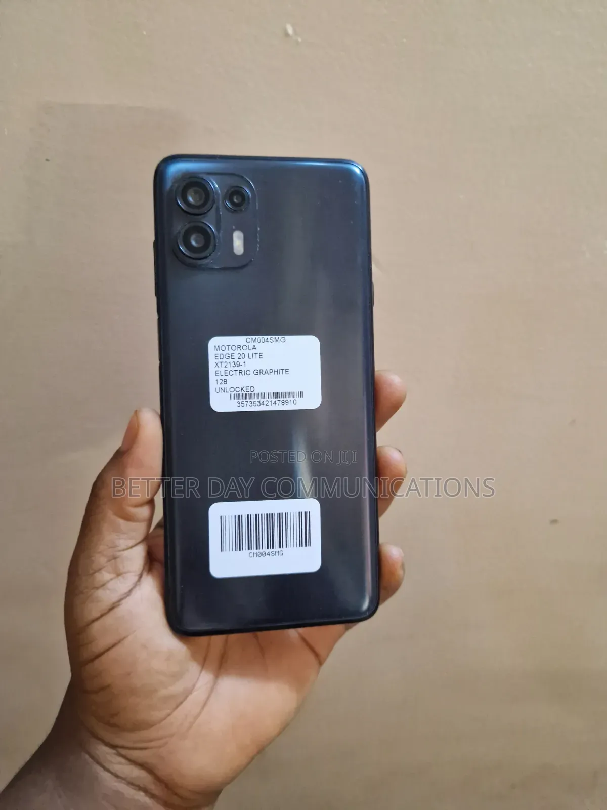 Motorola Edge 20 Lite 128 GB Black