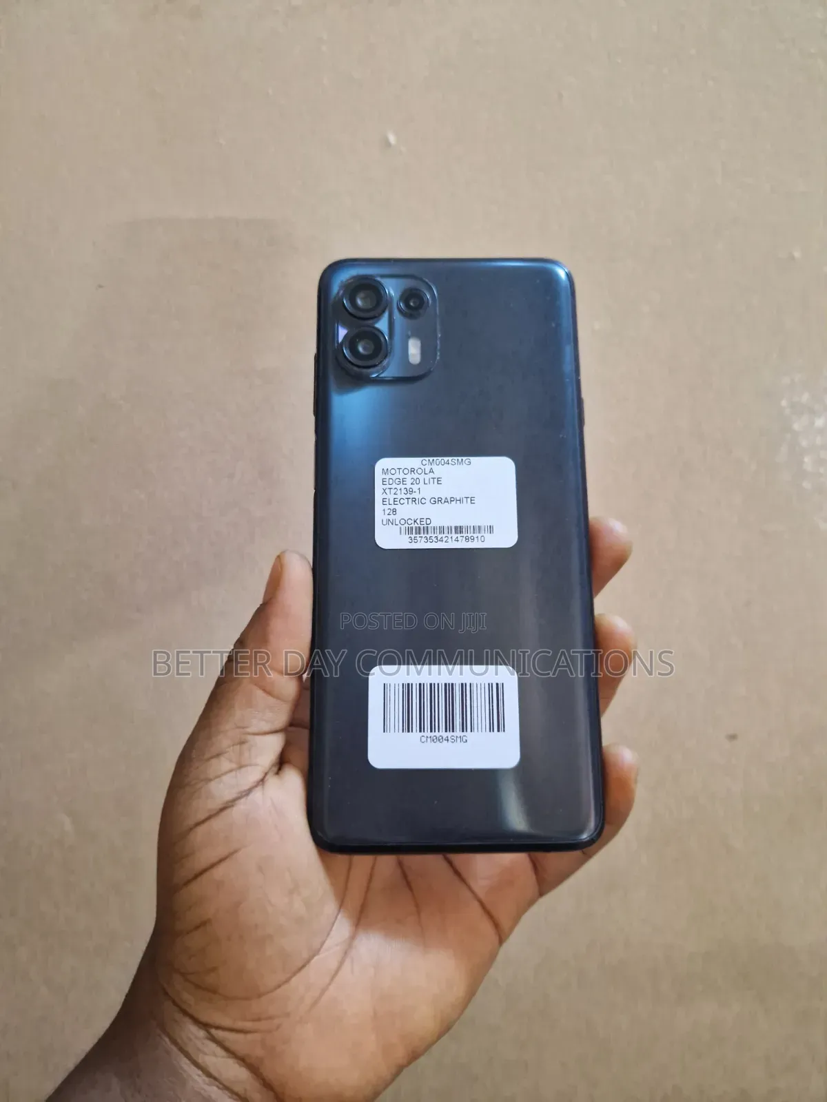 Motorola Edge 20 Lite 128 GB Black