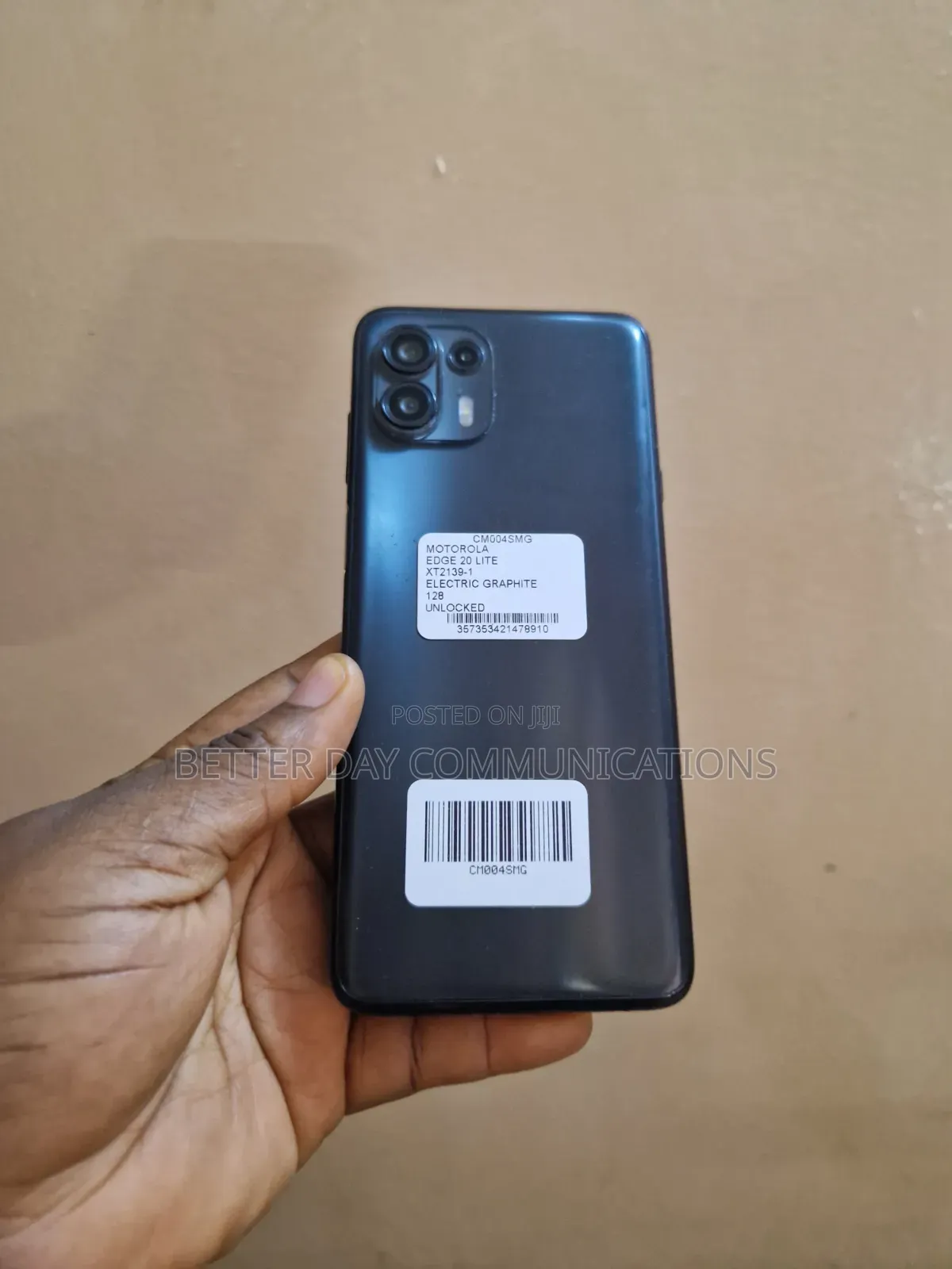 Motorola Edge 20 Lite 128 GB Black