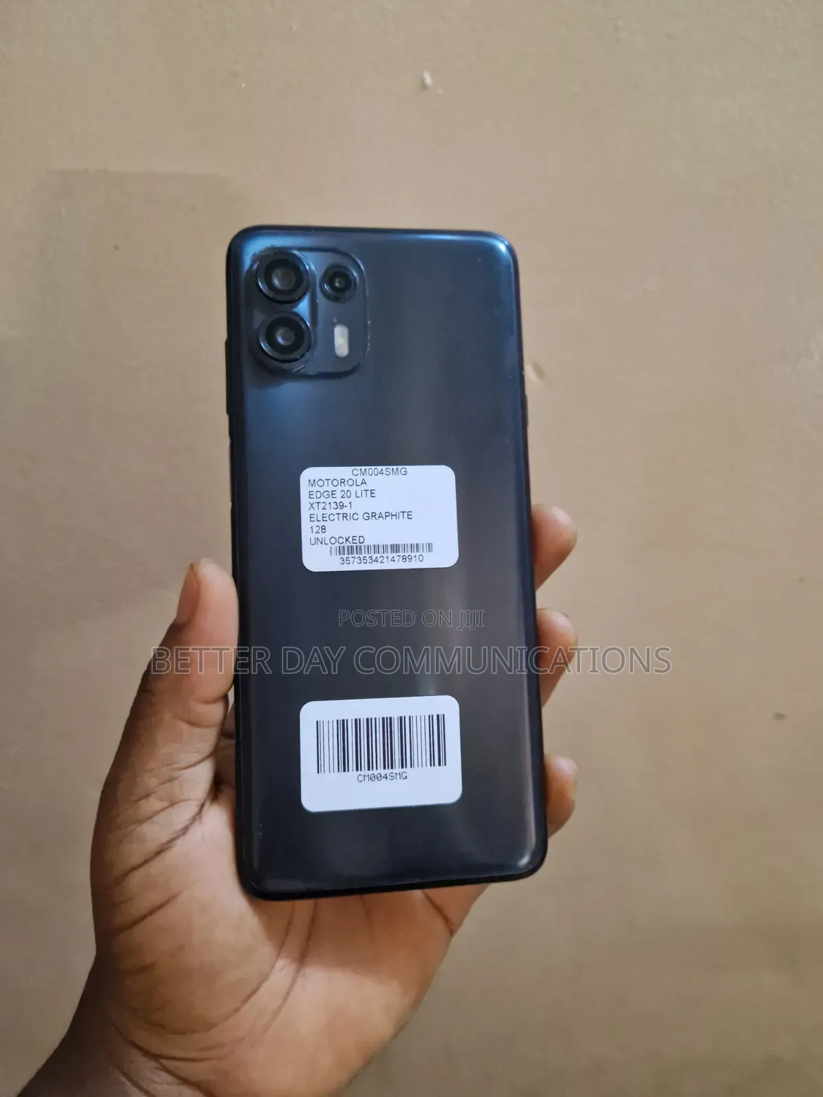 Motorola Edge 20 Lite 128 GB Black