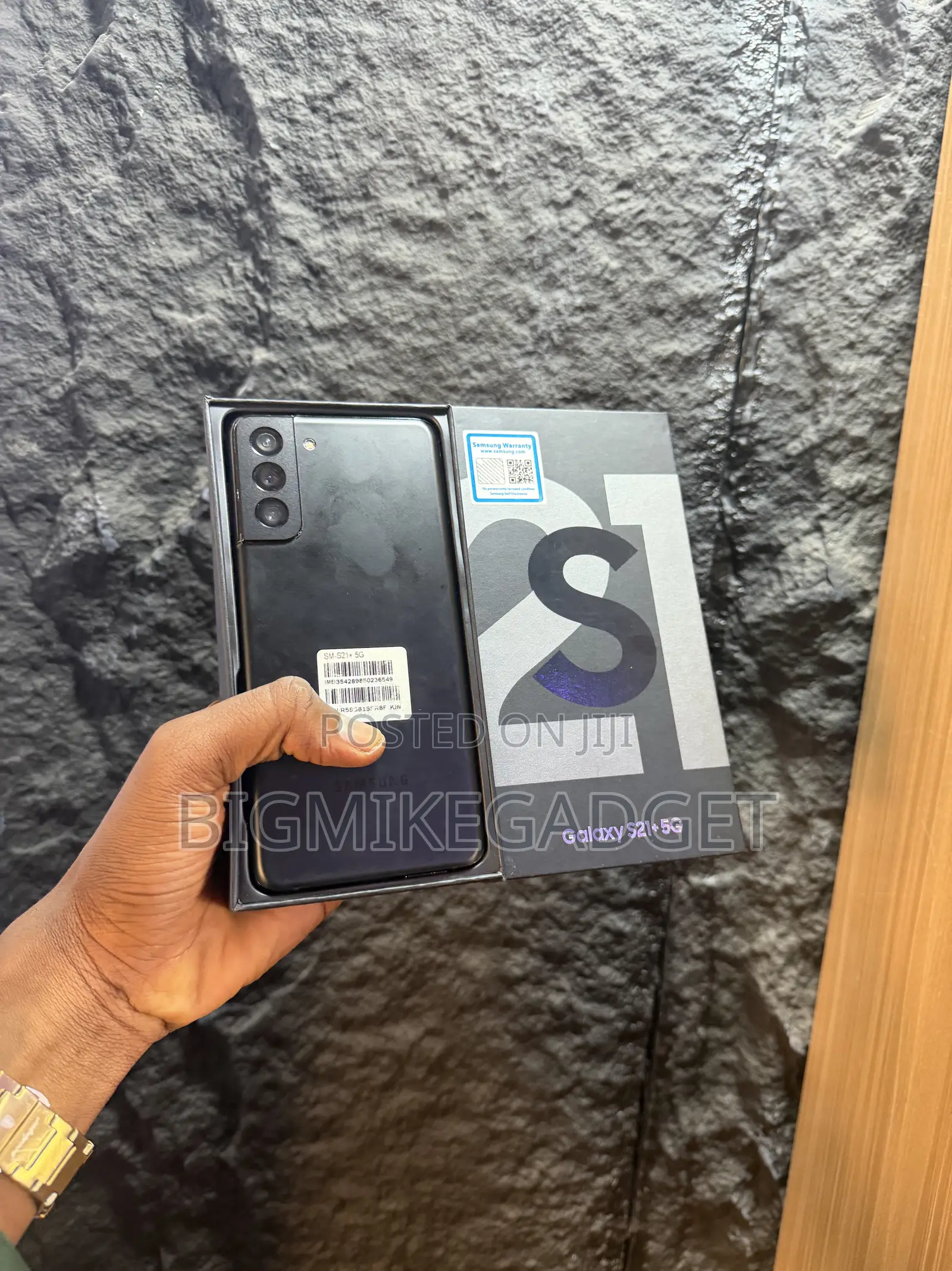 Samsung Galaxy S21+ 5G 128 GB Black