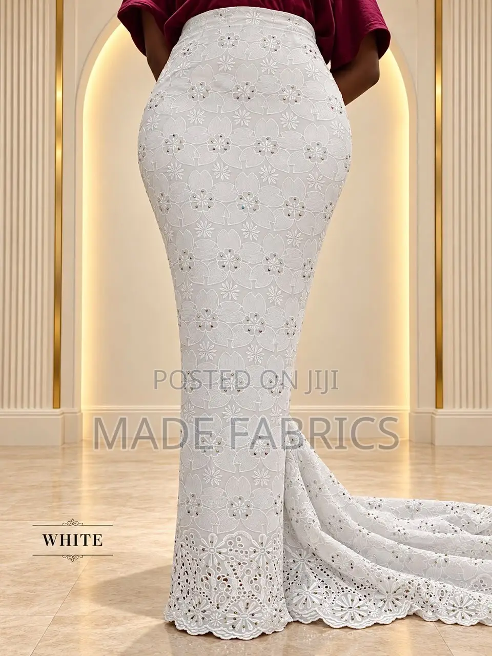 3D Floral Guipure Lace