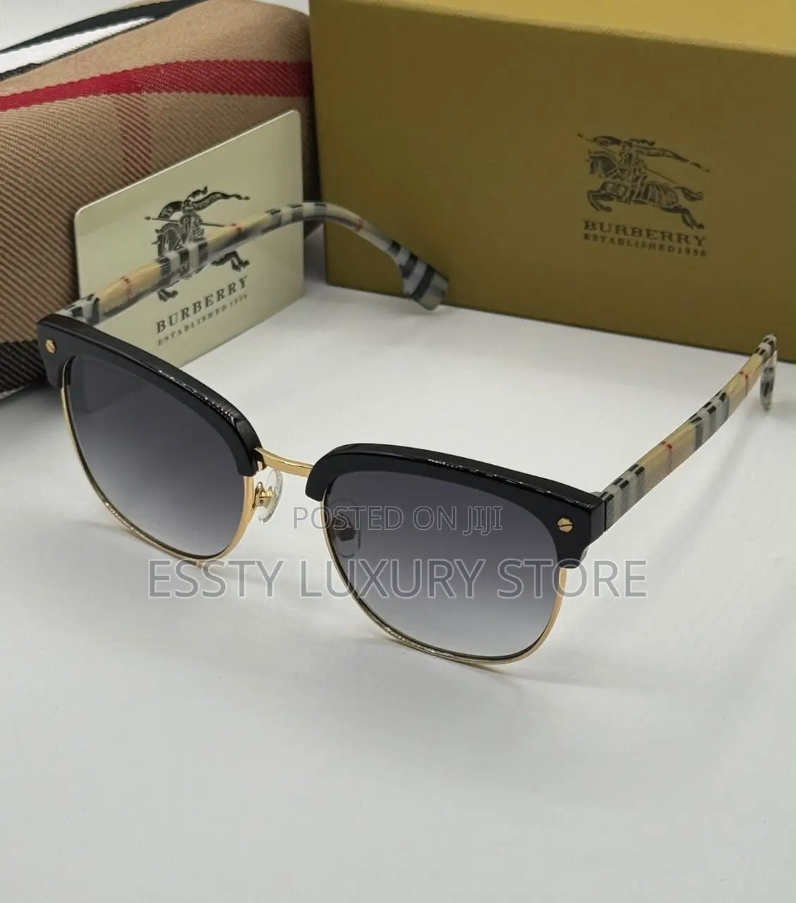 Original Quality Luxury Burberry Men Sunglasses