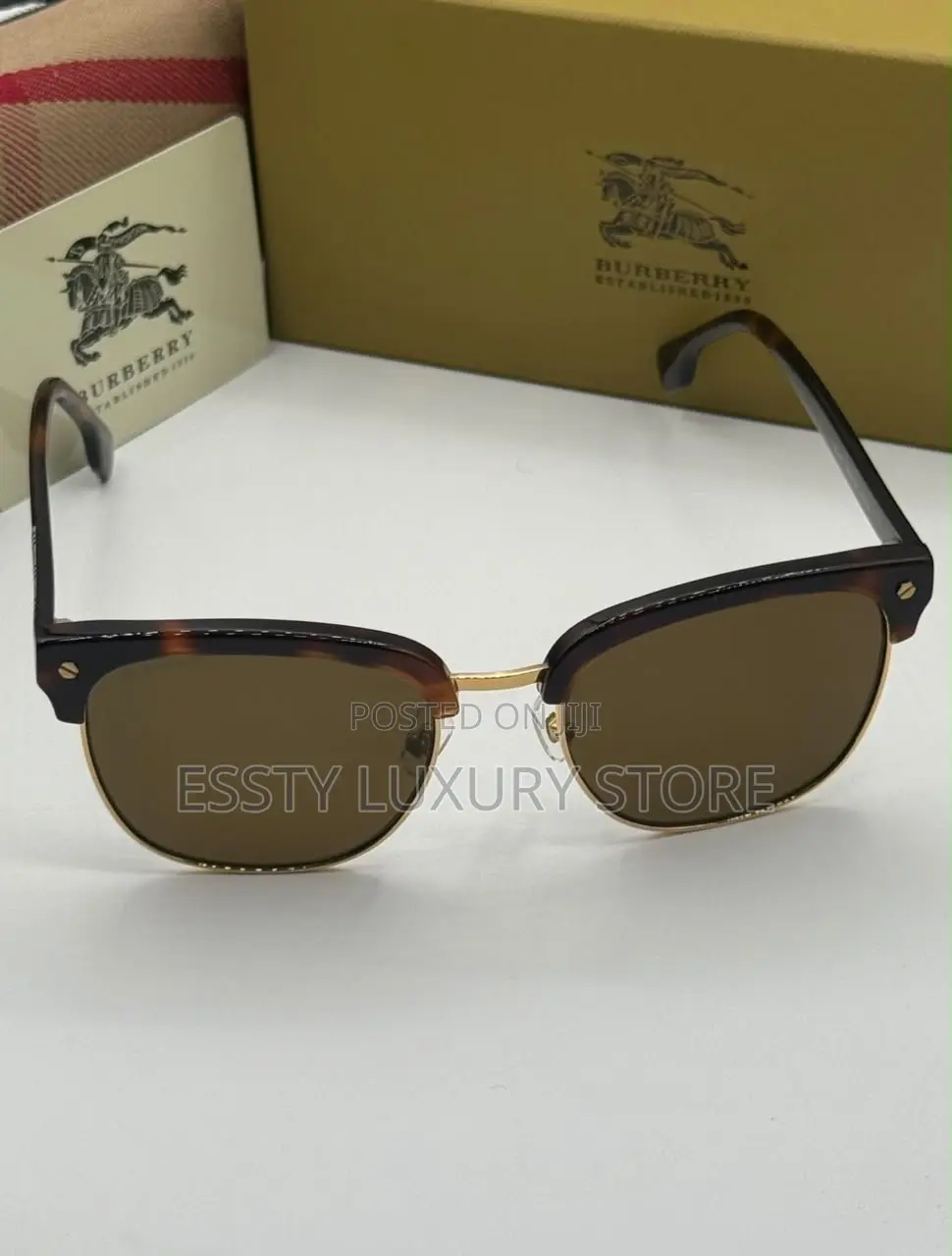 Original Quality Luxury Burberry Men Sunglasses