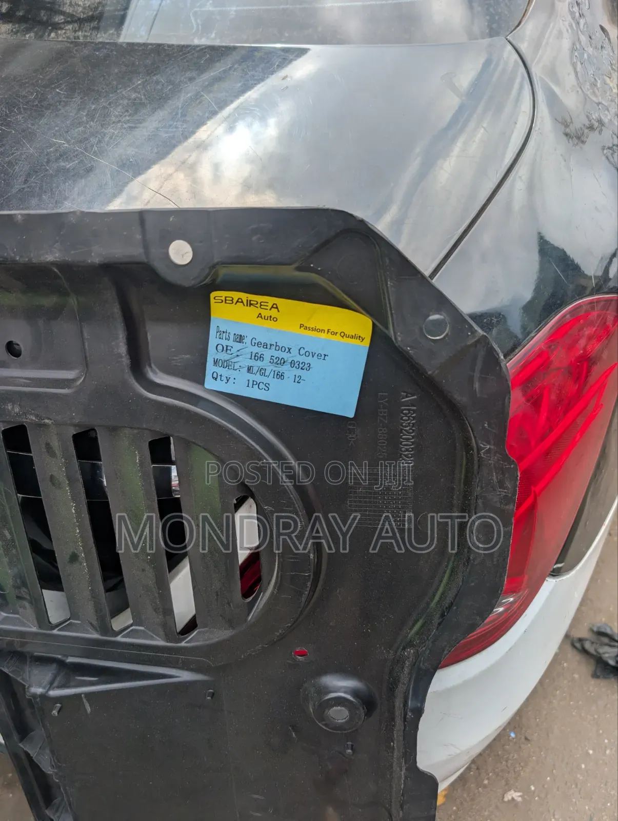 Mercedes Benz Engine Protector Ml 166