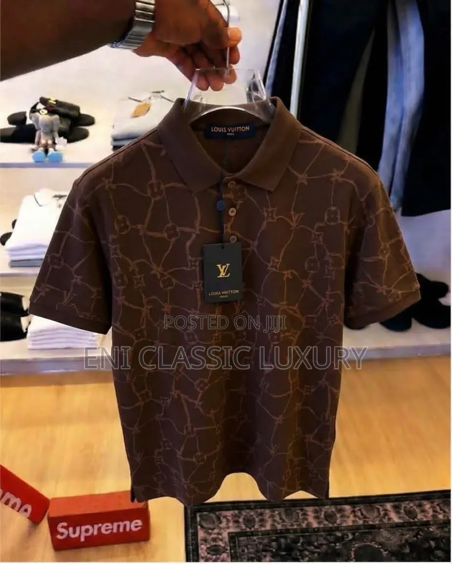 Louis Vuitton Luxury Men's T-Shirts Good Quality Well Branded