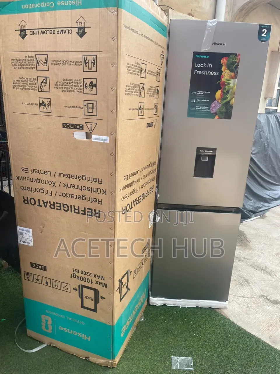 Hisense 264 Litres Double Door Refrigerator