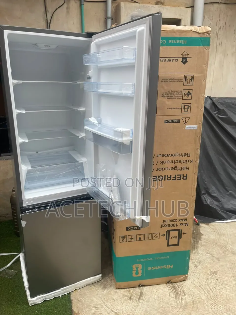 Quality Hisense 264L Bottom Freezer Refrigerator