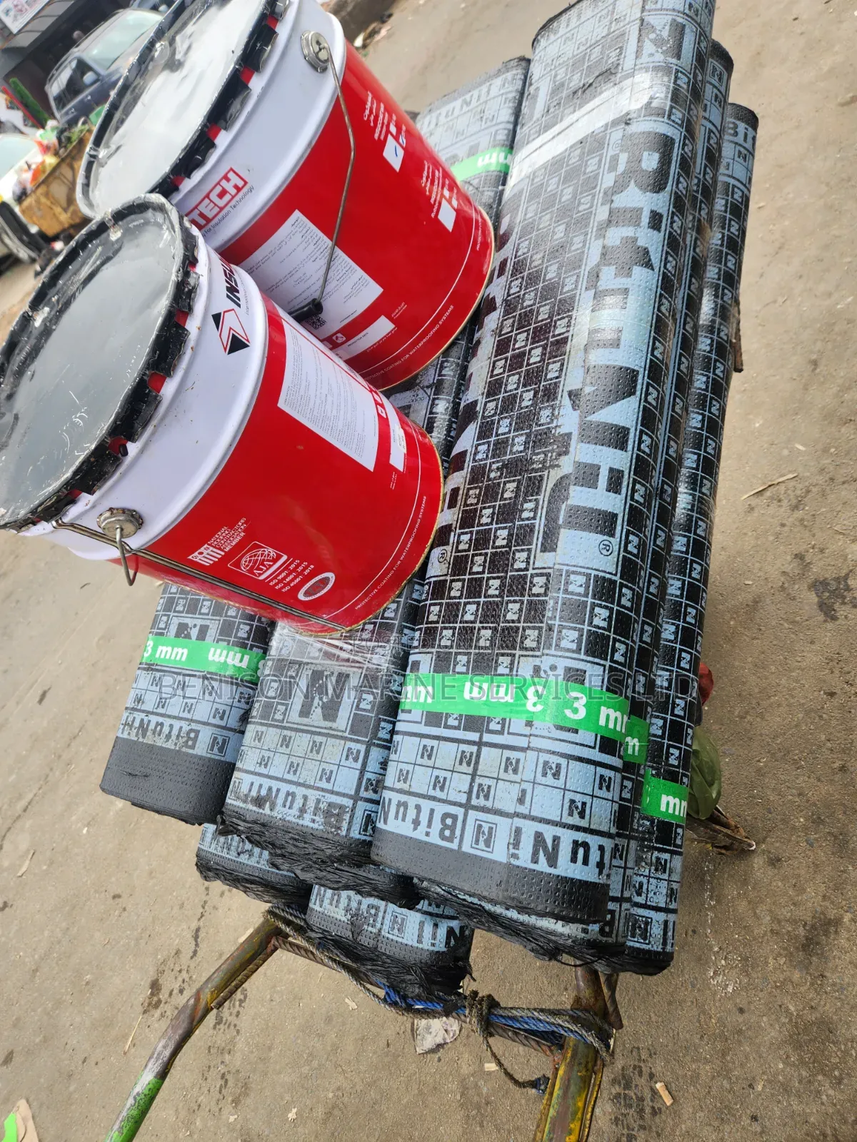 3mm 10 Square Meters Bitumen Felt and Waterproof Primer/Coating