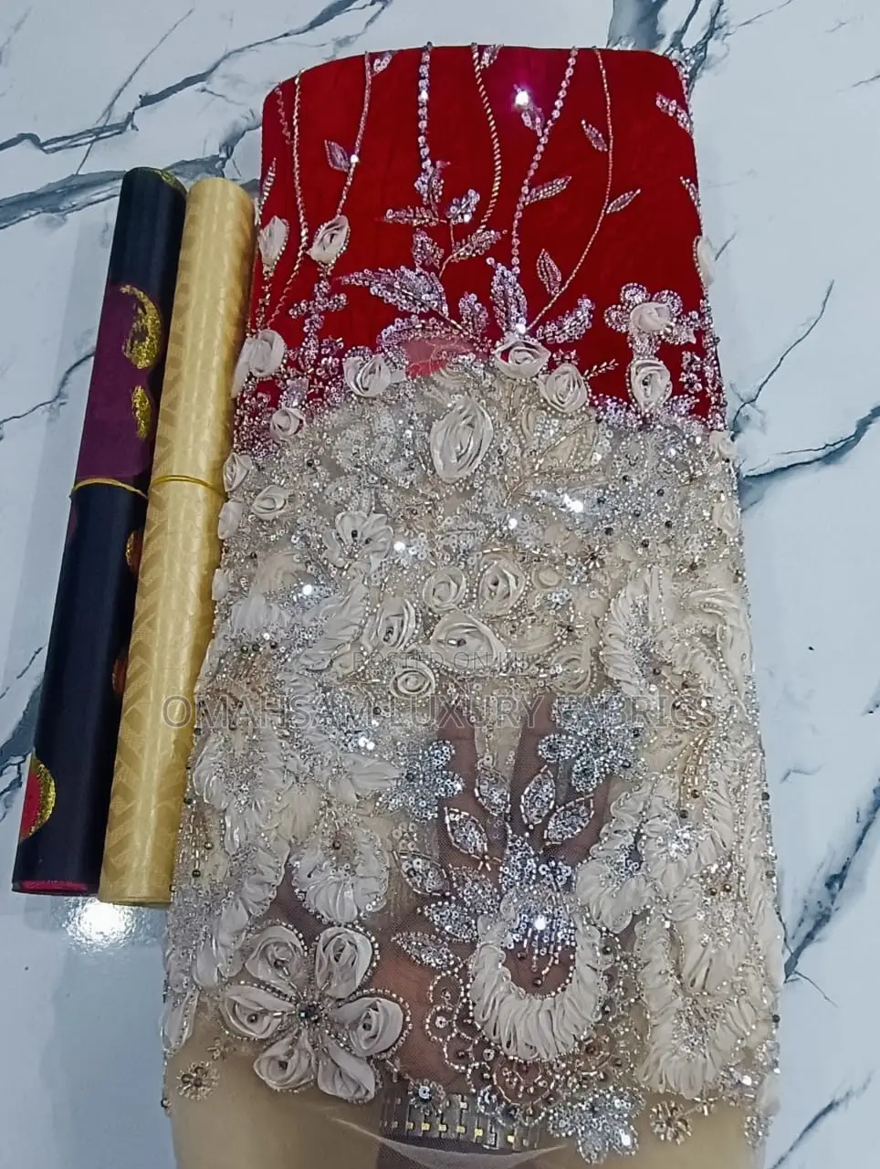 Luxury Beaded Lace