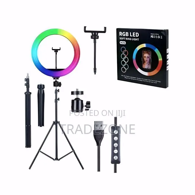 10 Inches Ring Light With Tripod Stand