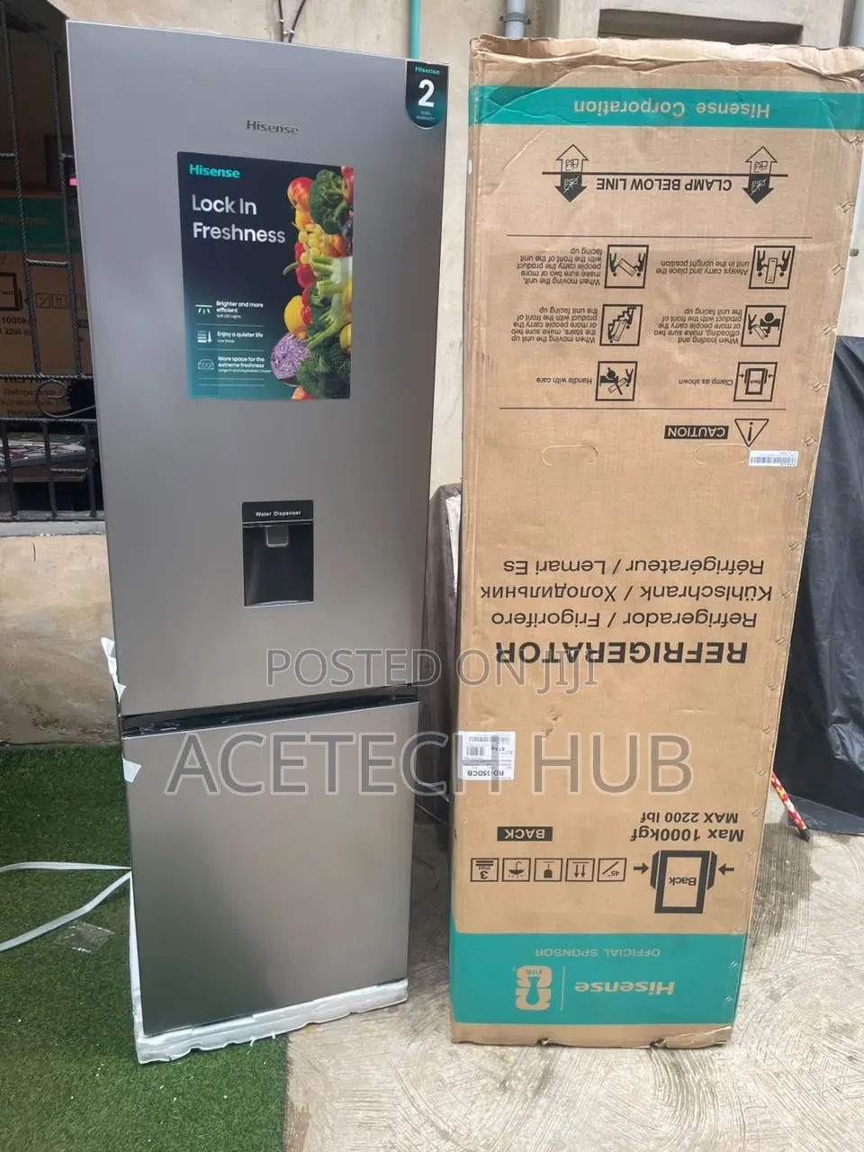 Hisense 264L Double Door Fridge for Sale