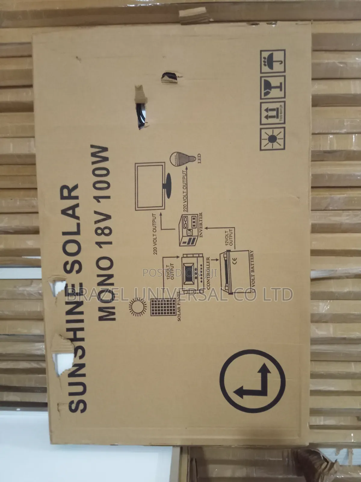 Sunshine Solar 100w Monocrystalline