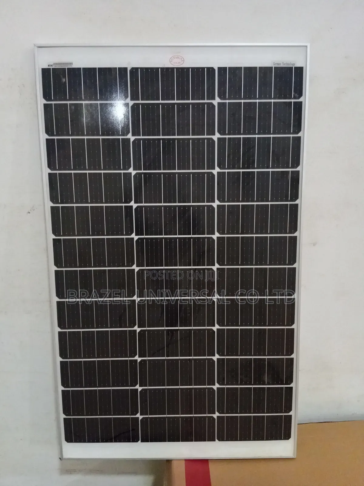 Sunshine Solar 100w Monocrystalline