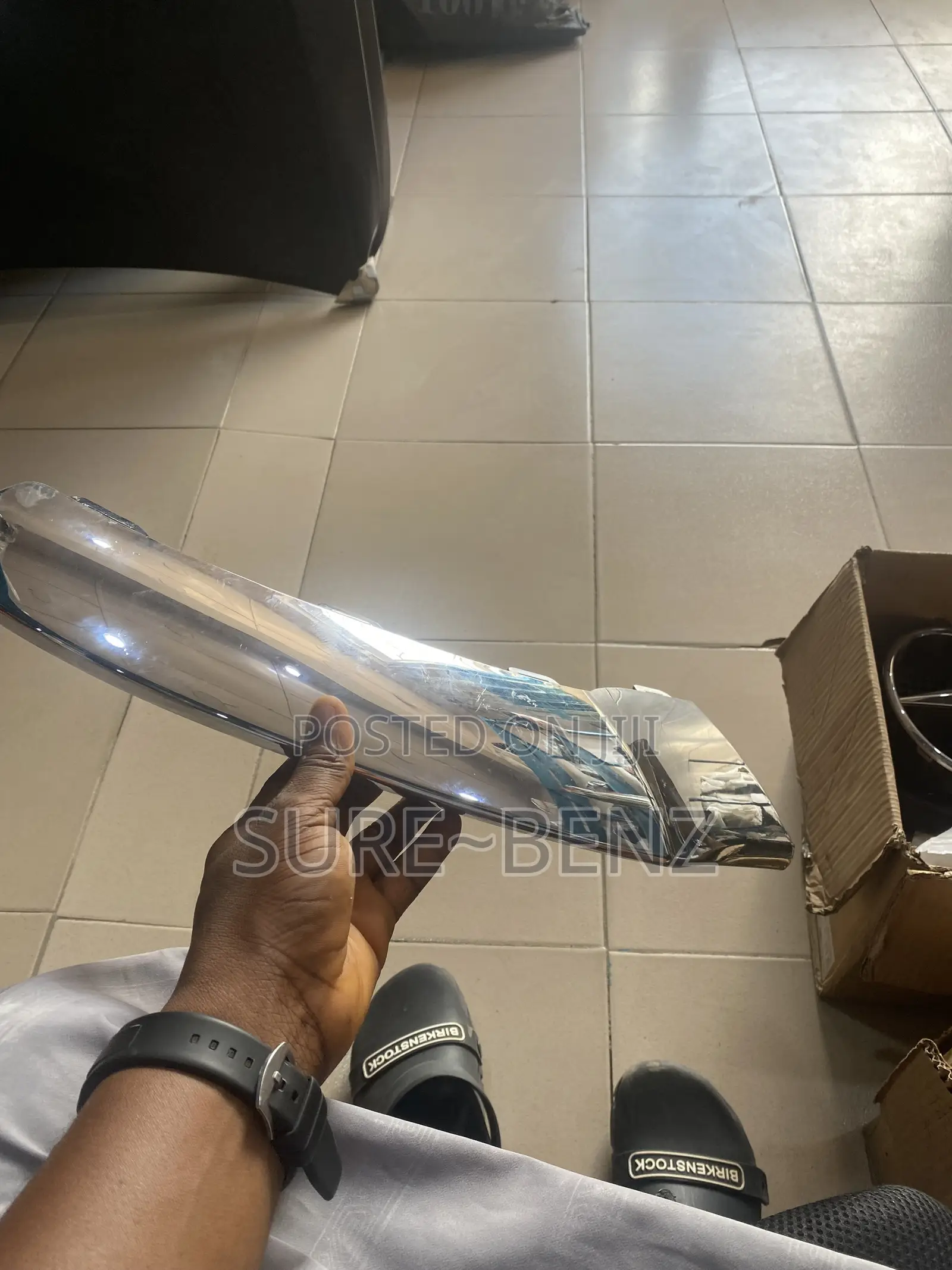 High Quality Mercedes Benz Front Bumper Chrome GLE Available as Seen