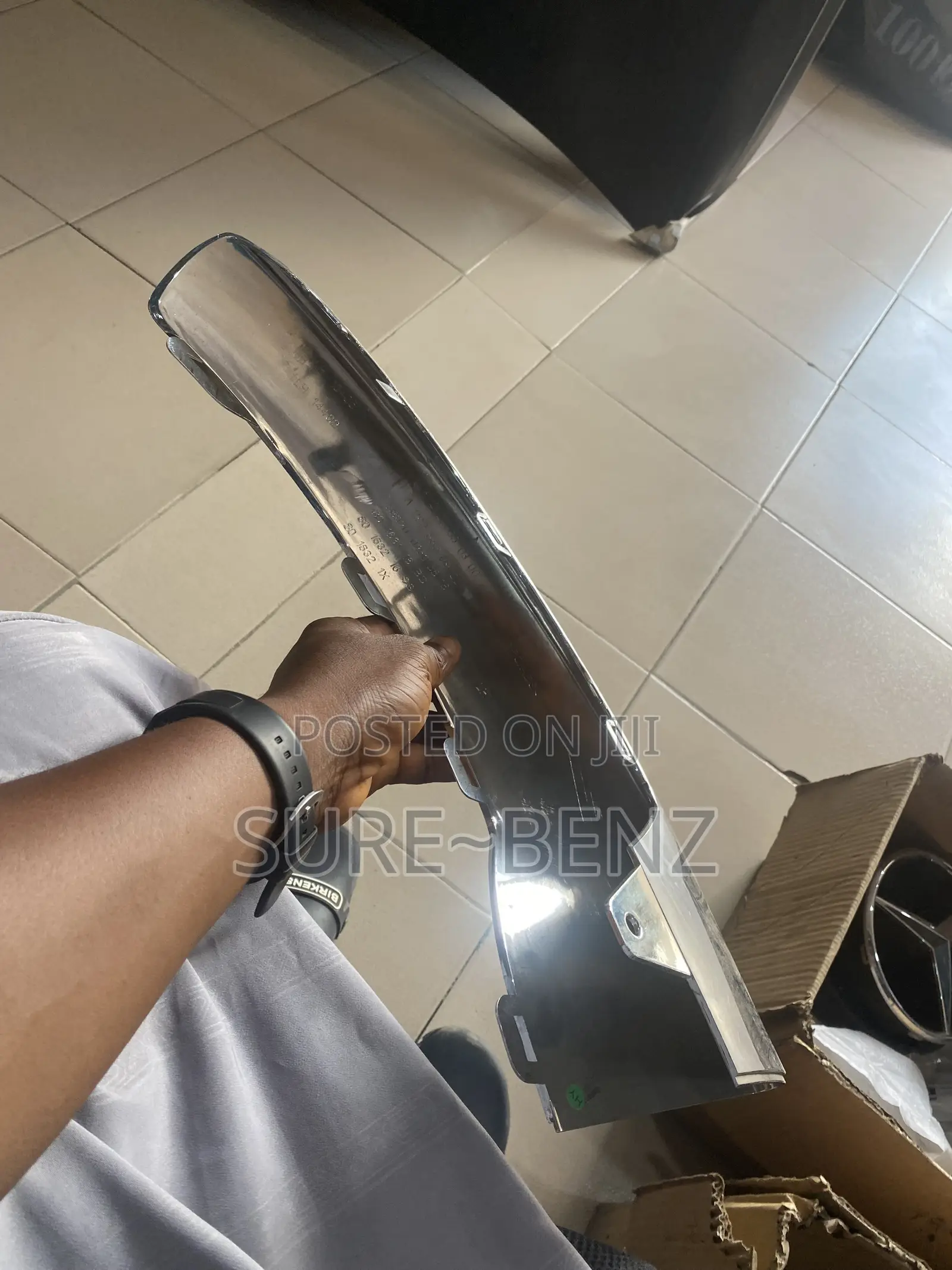 High Quality Mercedes Benz Front Bumper Chrome GLE Available as Seen