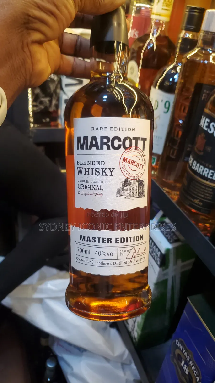 Marcott Blended Whiskey (2boxes 12btles)
