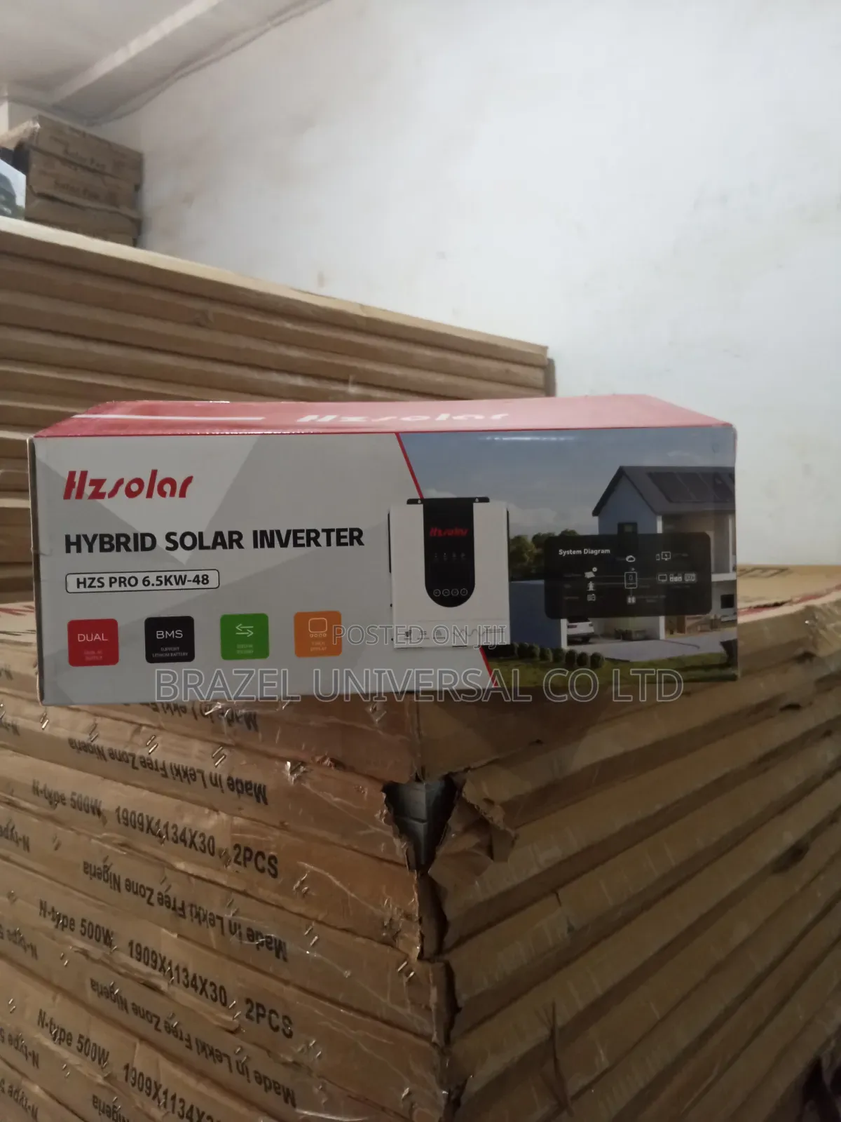 Hz Solar 6.5kva Hybrid Inverter