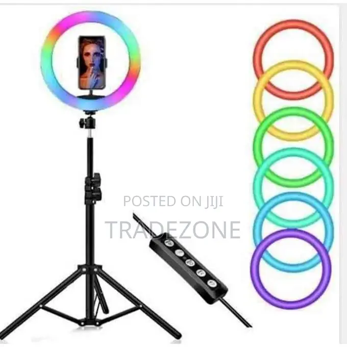 12 Inches RGB Ring Light With Stand