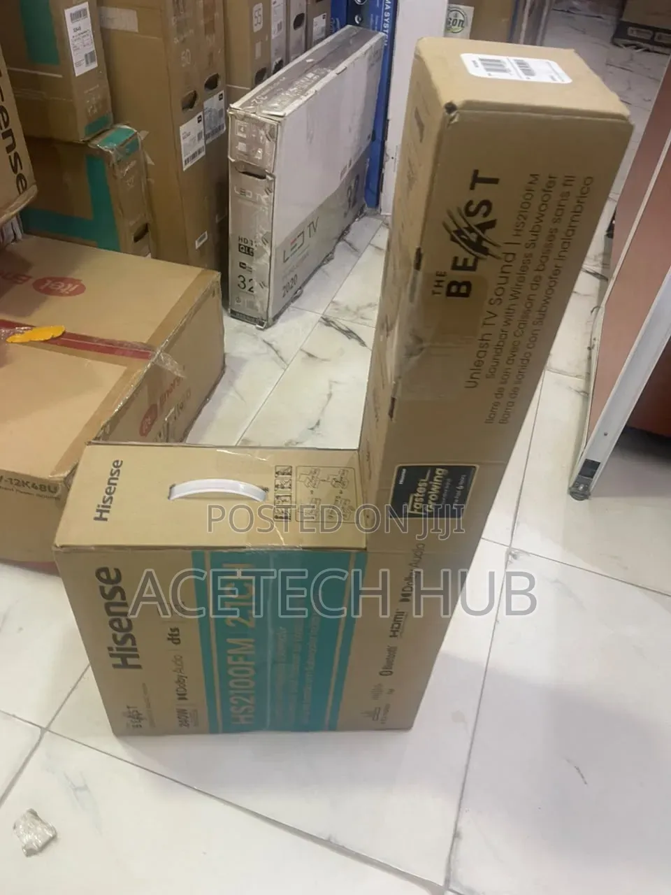 Hisense 240W Soundbar – Powerful Sound for Your Home