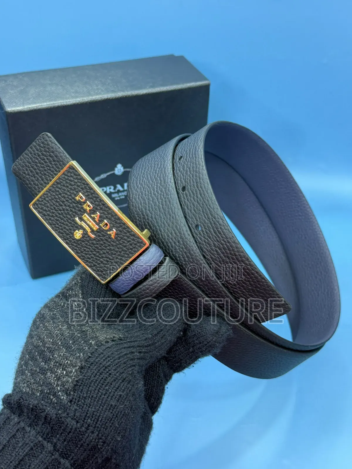 Original Prada Men's Lether Belts 100% Authentic Guaranteed