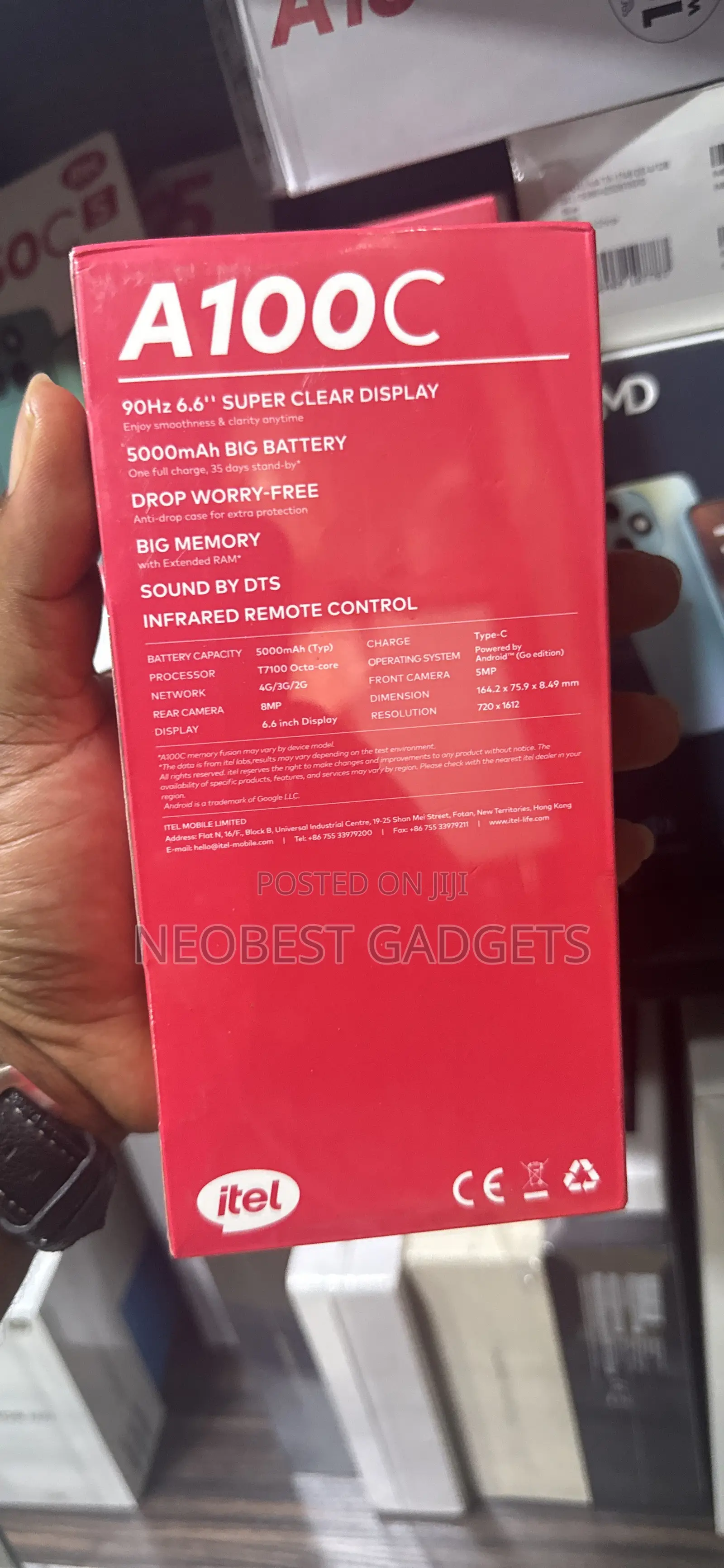 New Itel A100C 64 GB