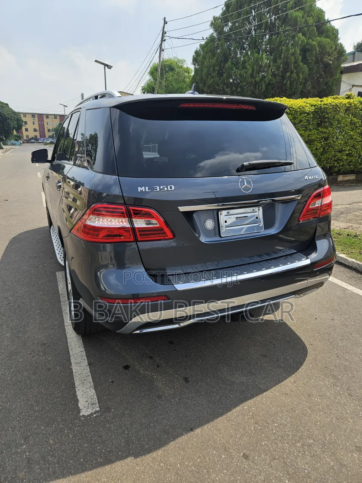 Mercedes-Benz M Class ML350 4MATIC 4dr SUV AWD (3.5L 6cyl 7A) 2014 Gray