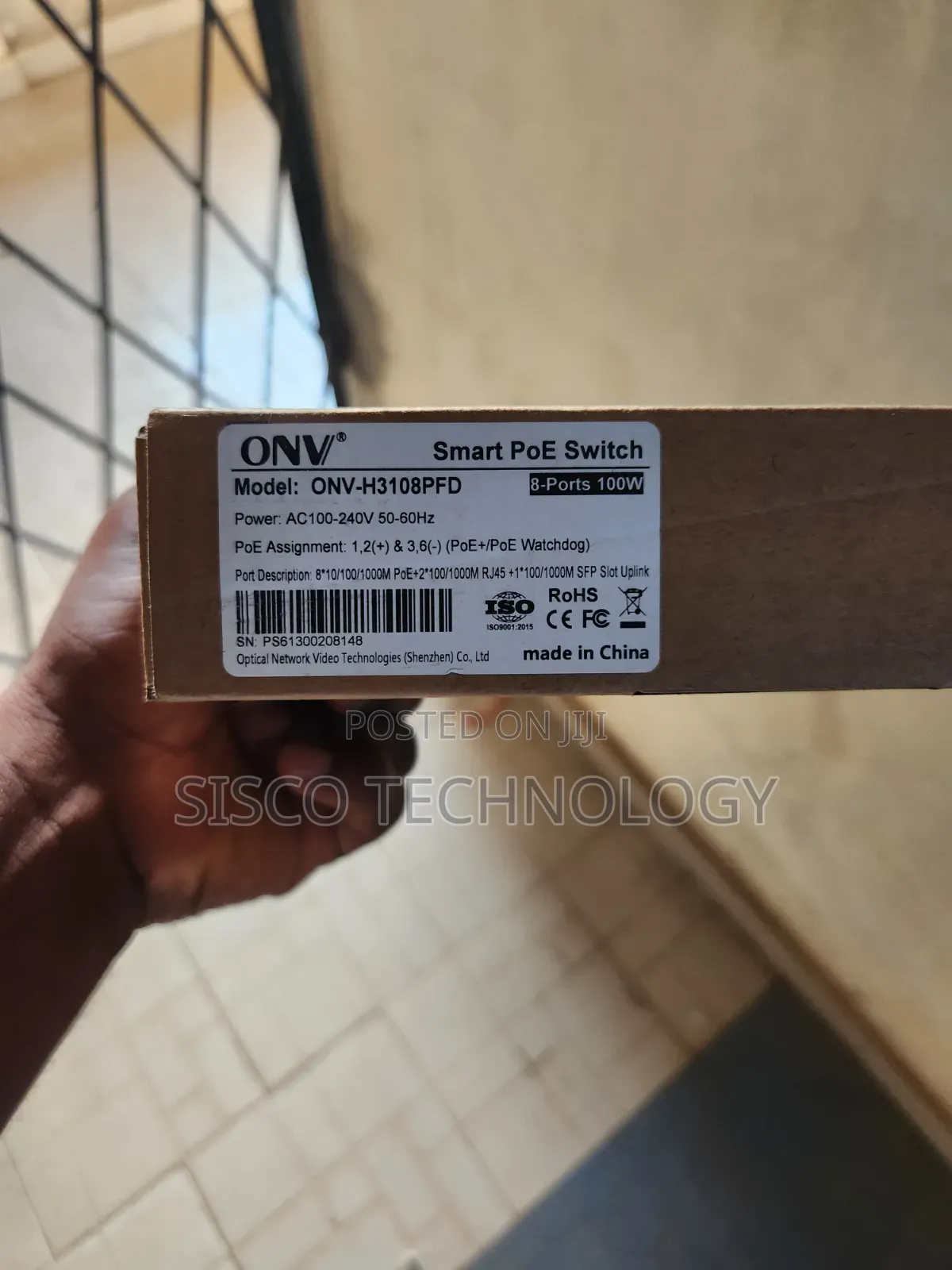 ONV Gigabyte Poe Switch