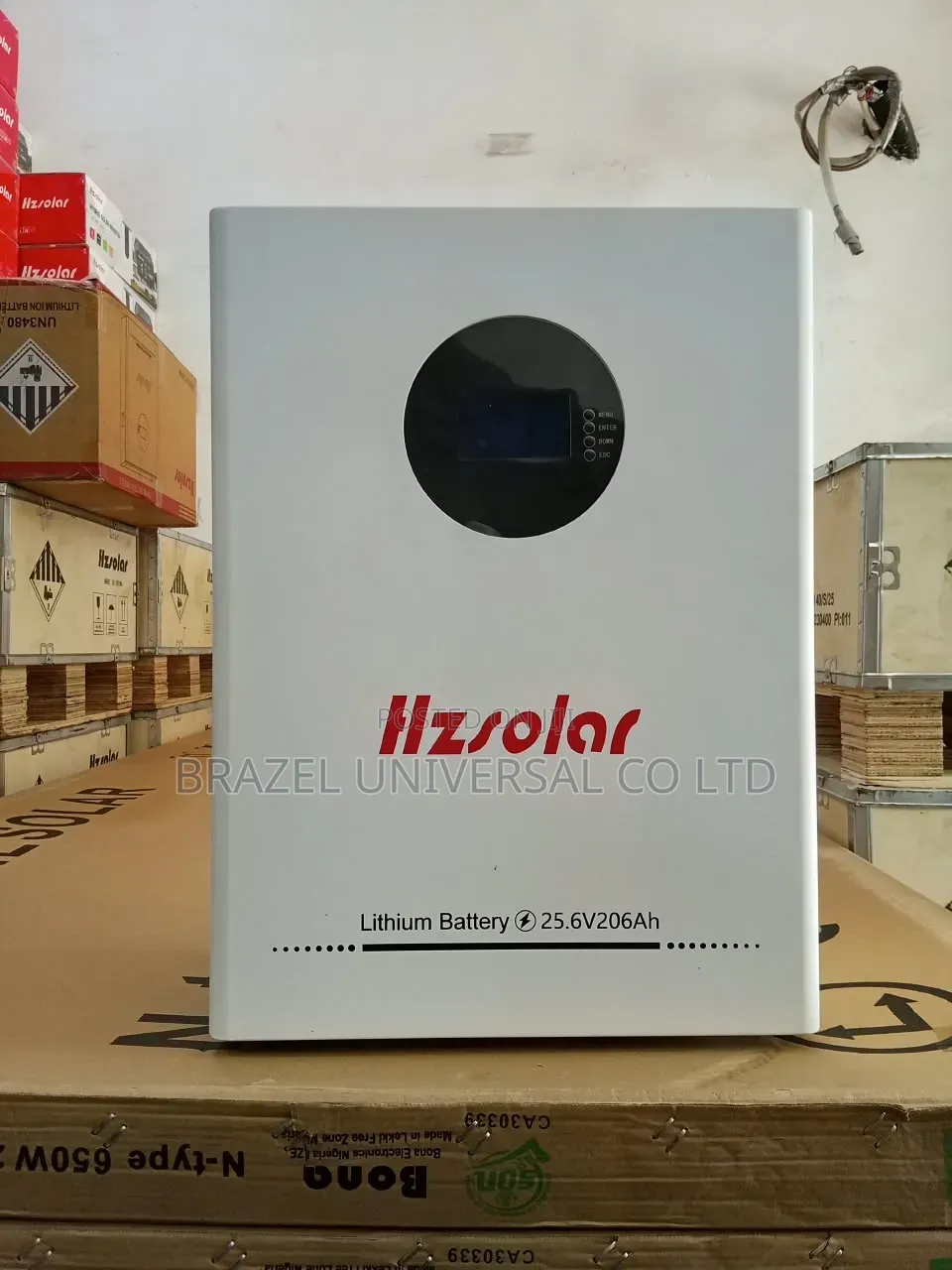 Hz Solar 5.273kwh 24v, 206ah Lithium Battery