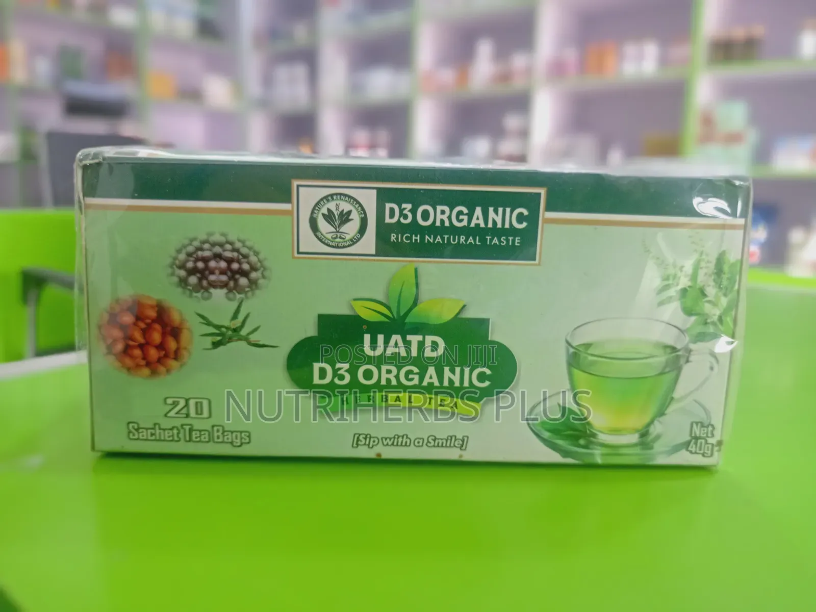 D3 Organic Herbal Tea (Powerful Antioxidants Protection)