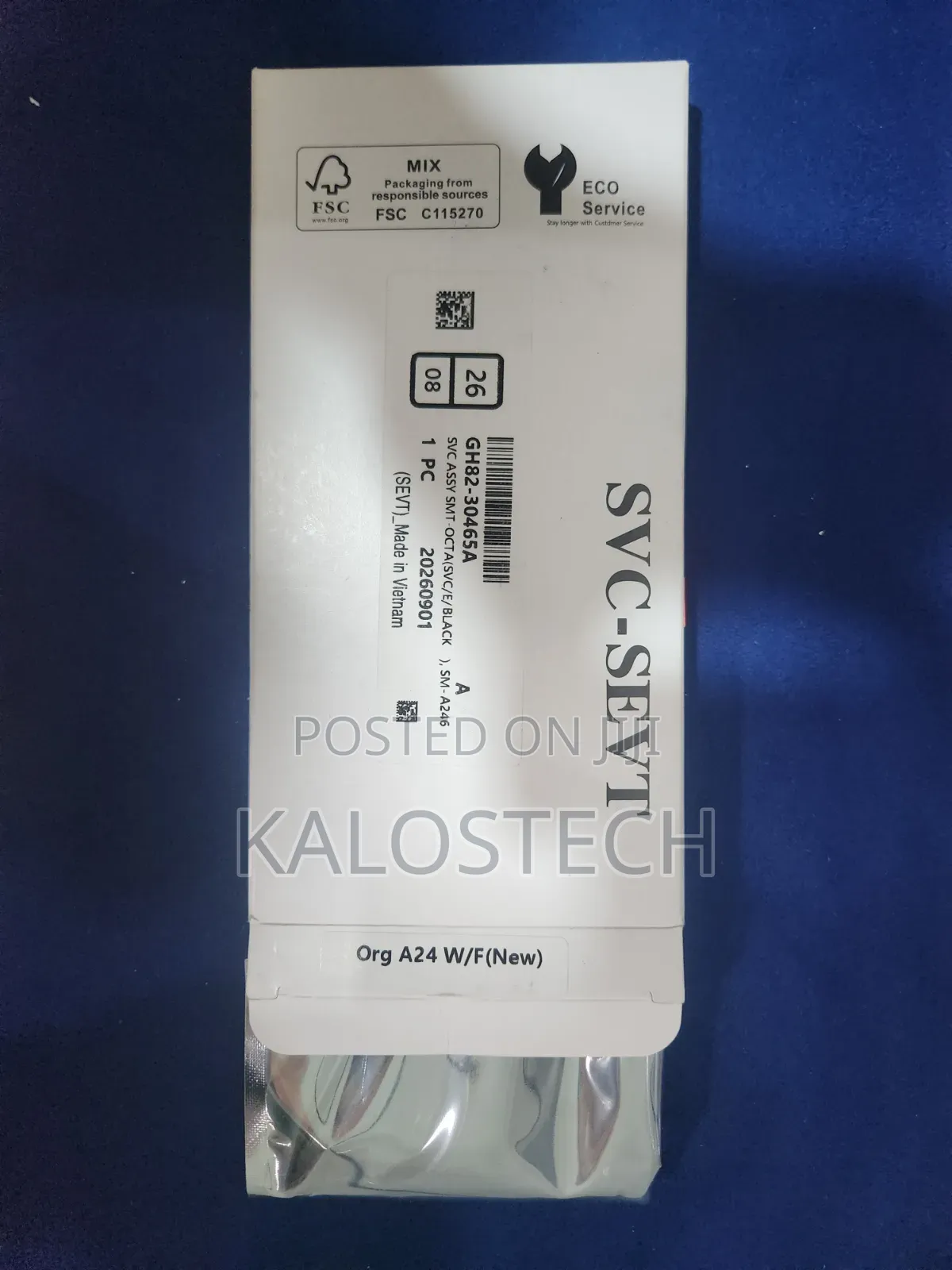 Samsung Galaxy A24 Original Screen With Frame