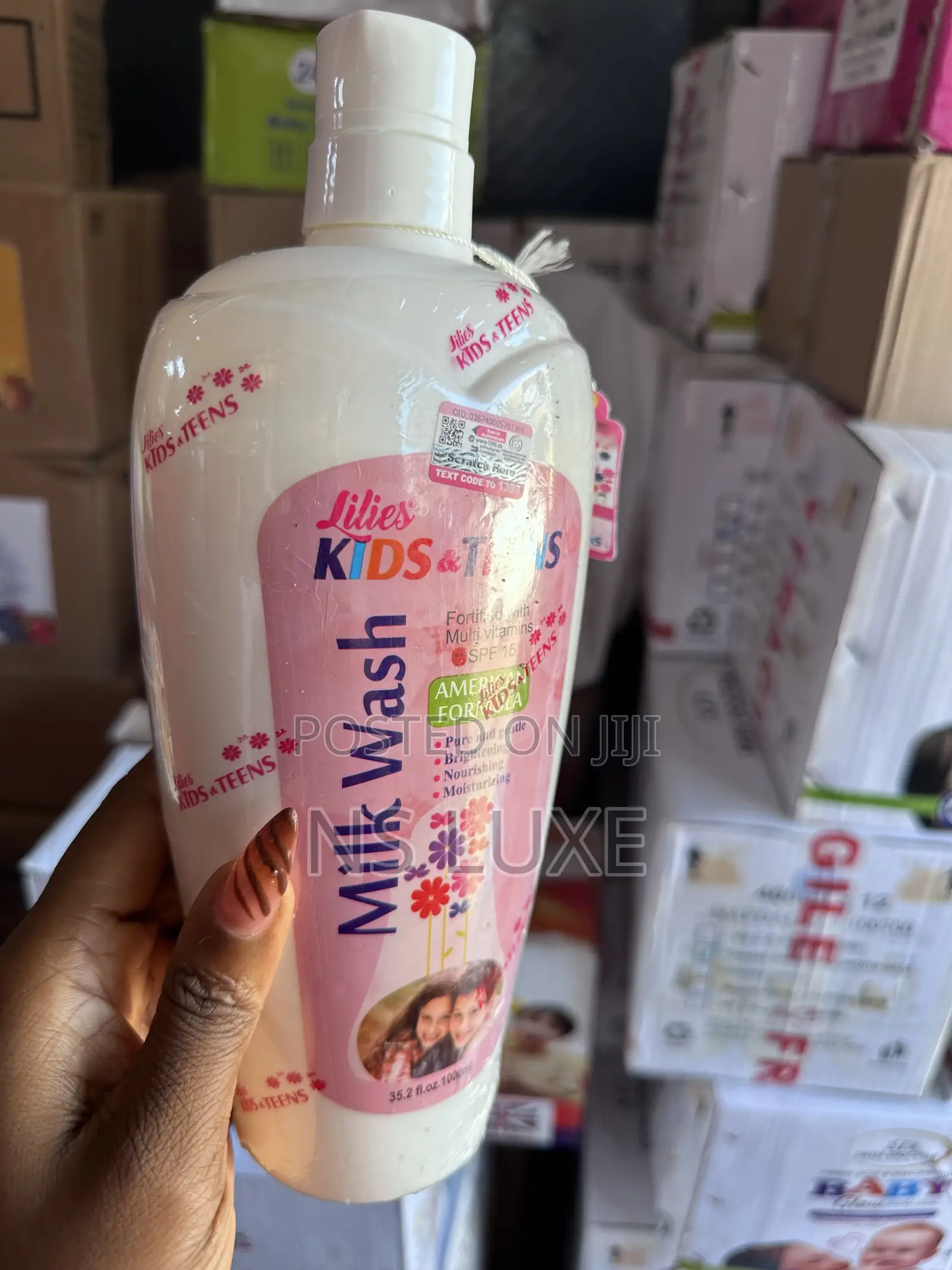 Jilies Kids Teens Milk Wash
