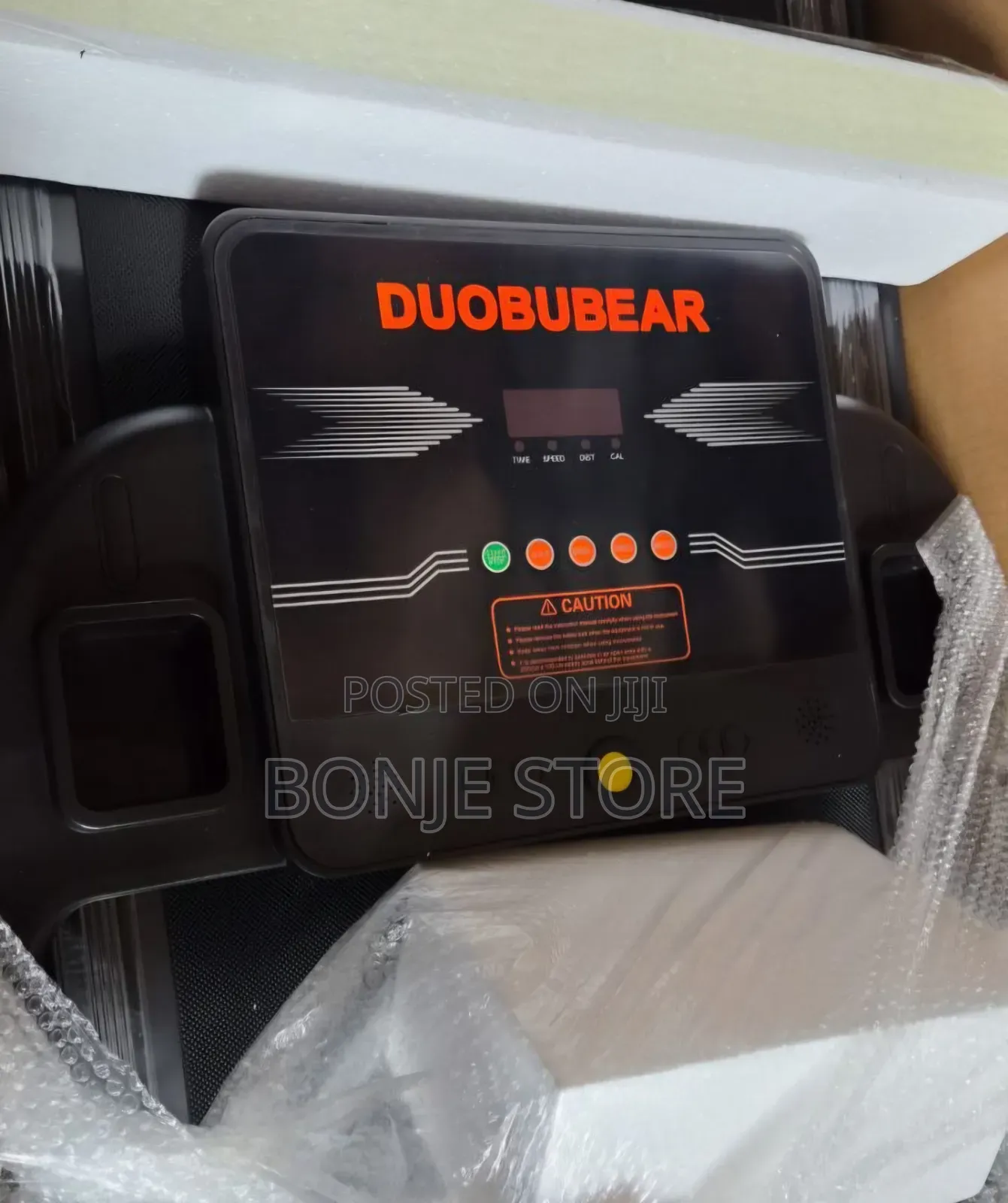 Treadmill Machine LCD Screen Mechanical Driving Foldable Walking Pad