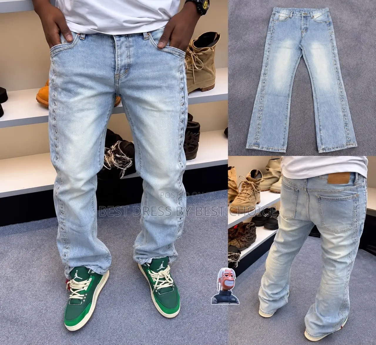 Premium High End Bootcut Jeans Now Available in Store quality Checked