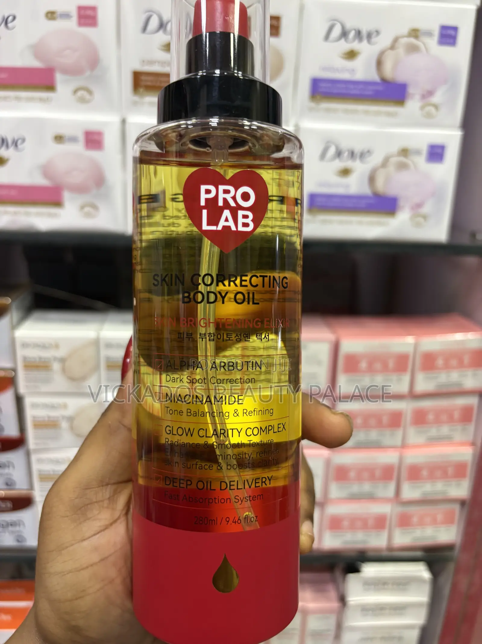 PRO LAB Skin Correcting Body Oil