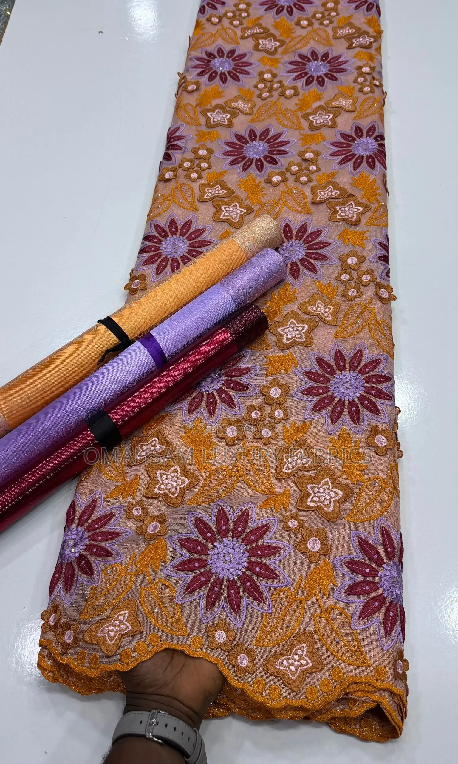 Floral Lace Fabric
