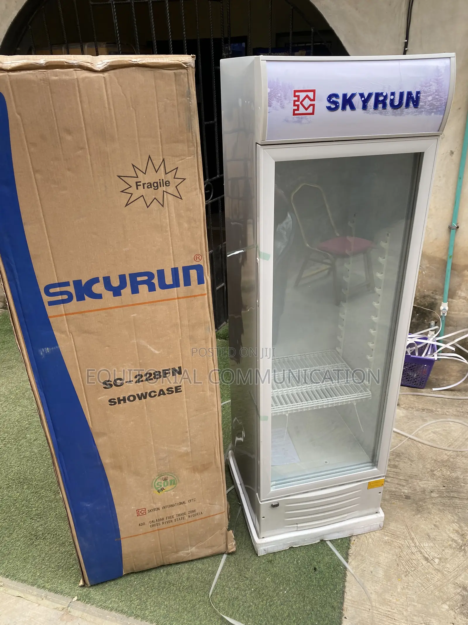 SKYRUN SC-228FN 228L Chiller for Retail Drink Storage