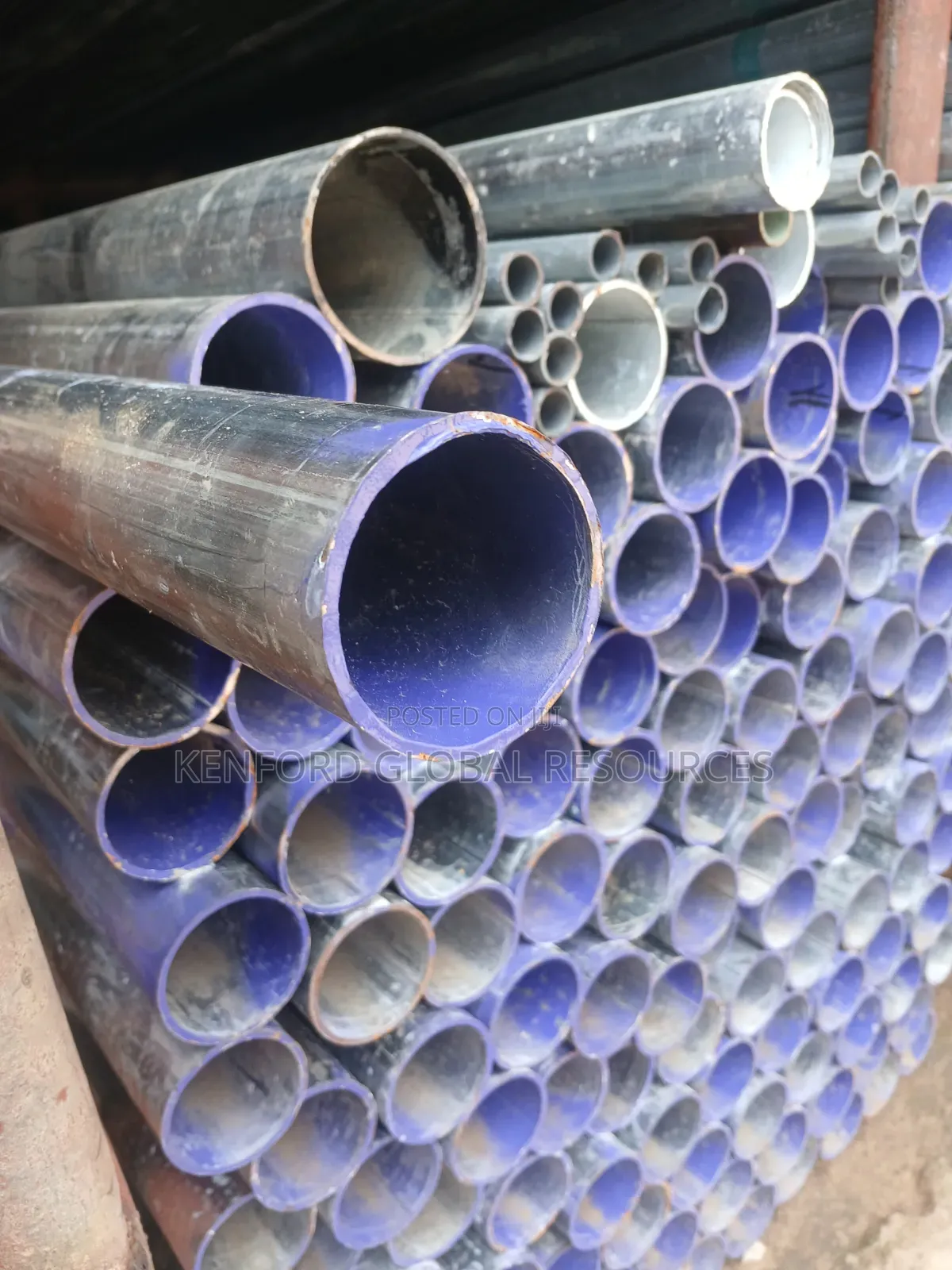 Quality 2" Galvanise Iron Pipe 3mm Thickness