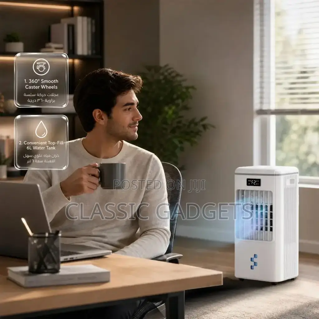 Green Lion AC-200 Air Cooler With 6L Water Tank