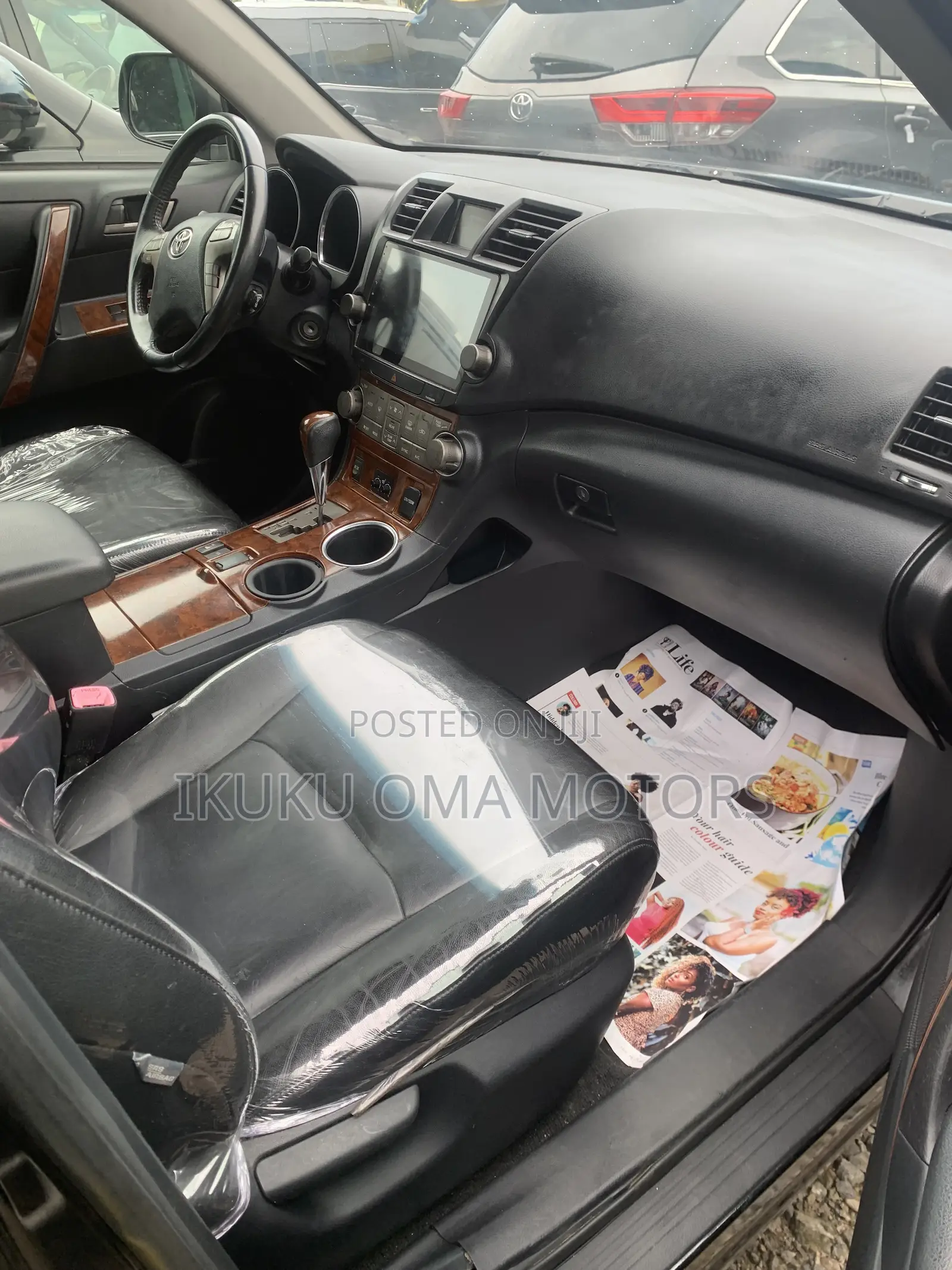 Toyota Highlander Sport 2008 Black