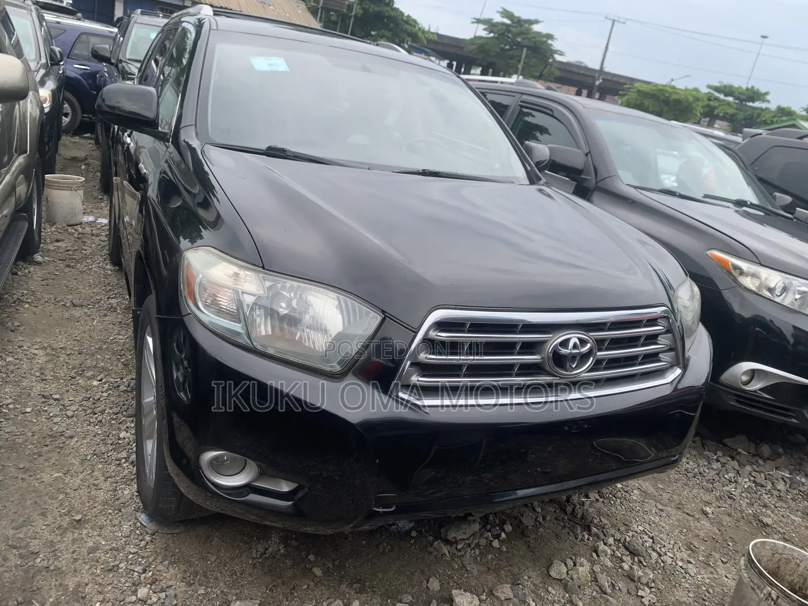 Toyota Highlander Sport 2008 Black