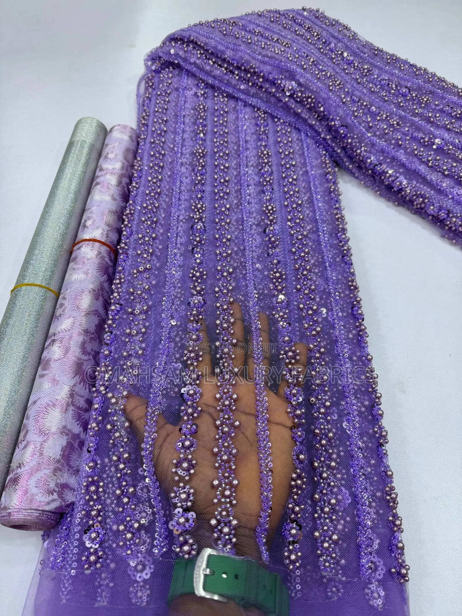 Luxury Beaded Lace