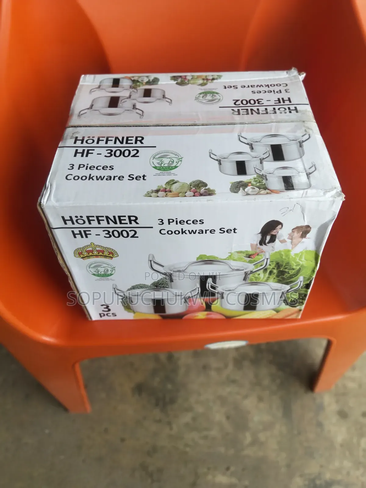 Hoffner Cookerware Pot Set
