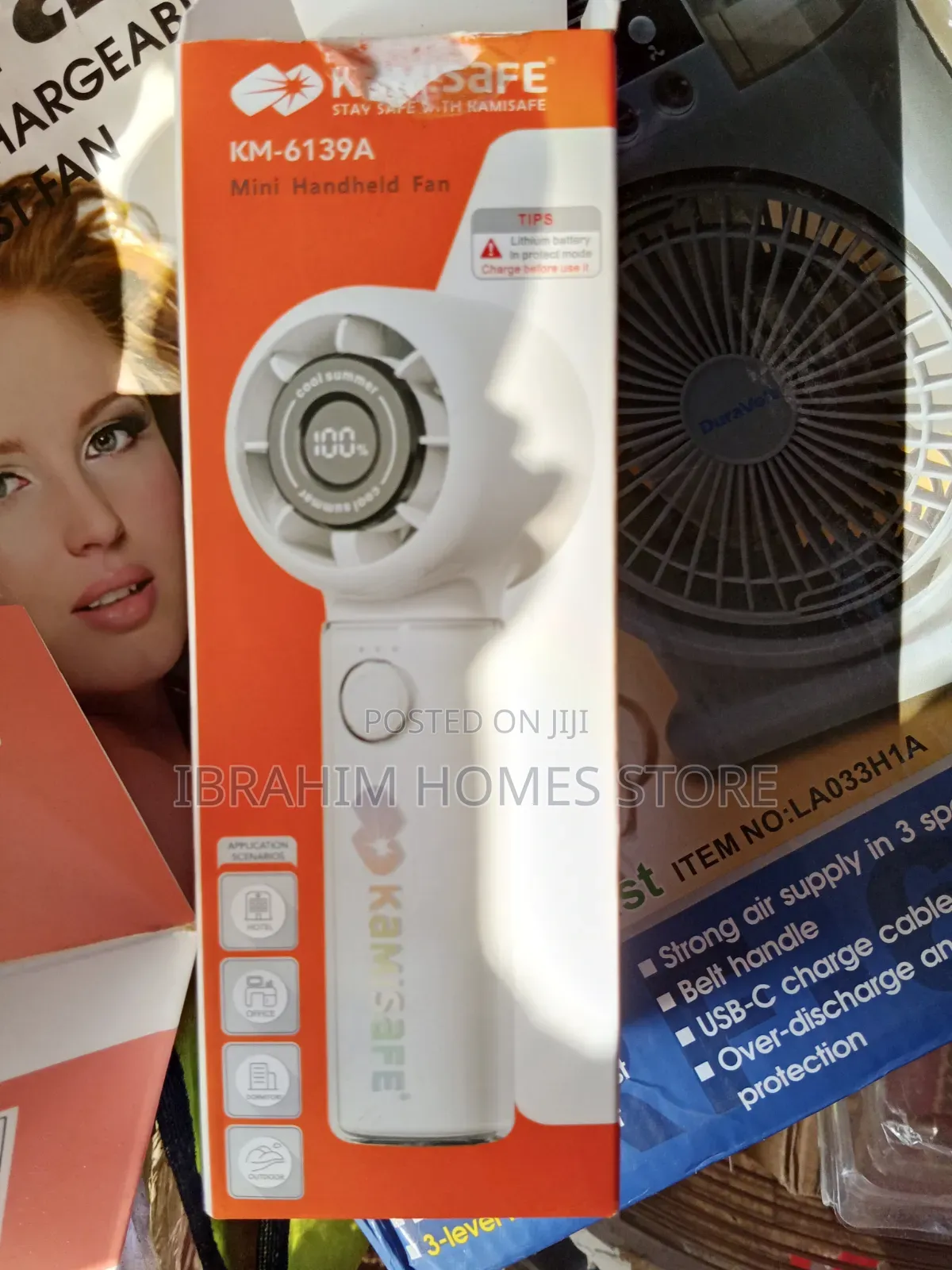 Kamisafe Hand Fan