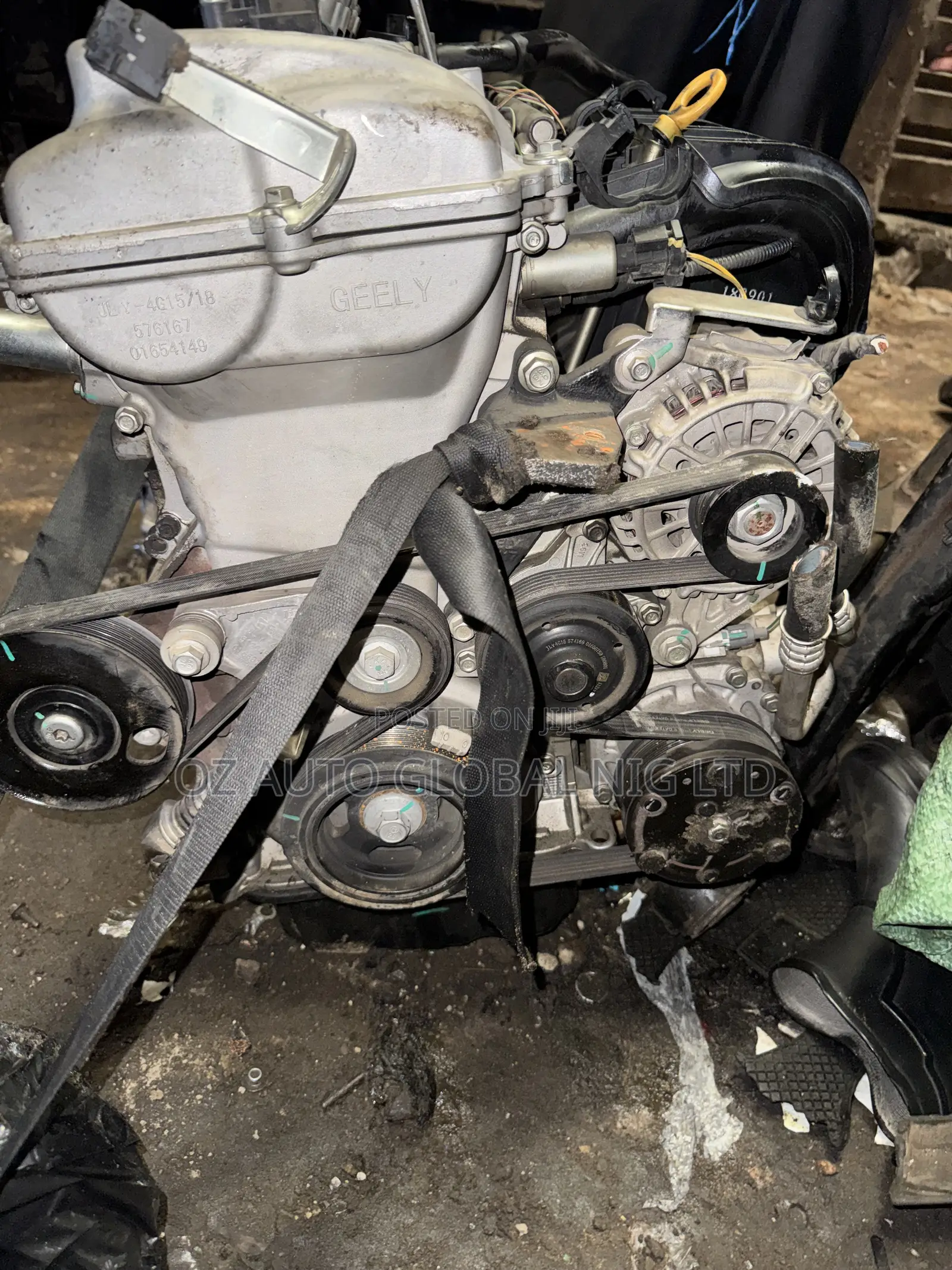 Geely Emgrand Vision X3 King Kong Farizon Engine & Gearbox— Tokunbo