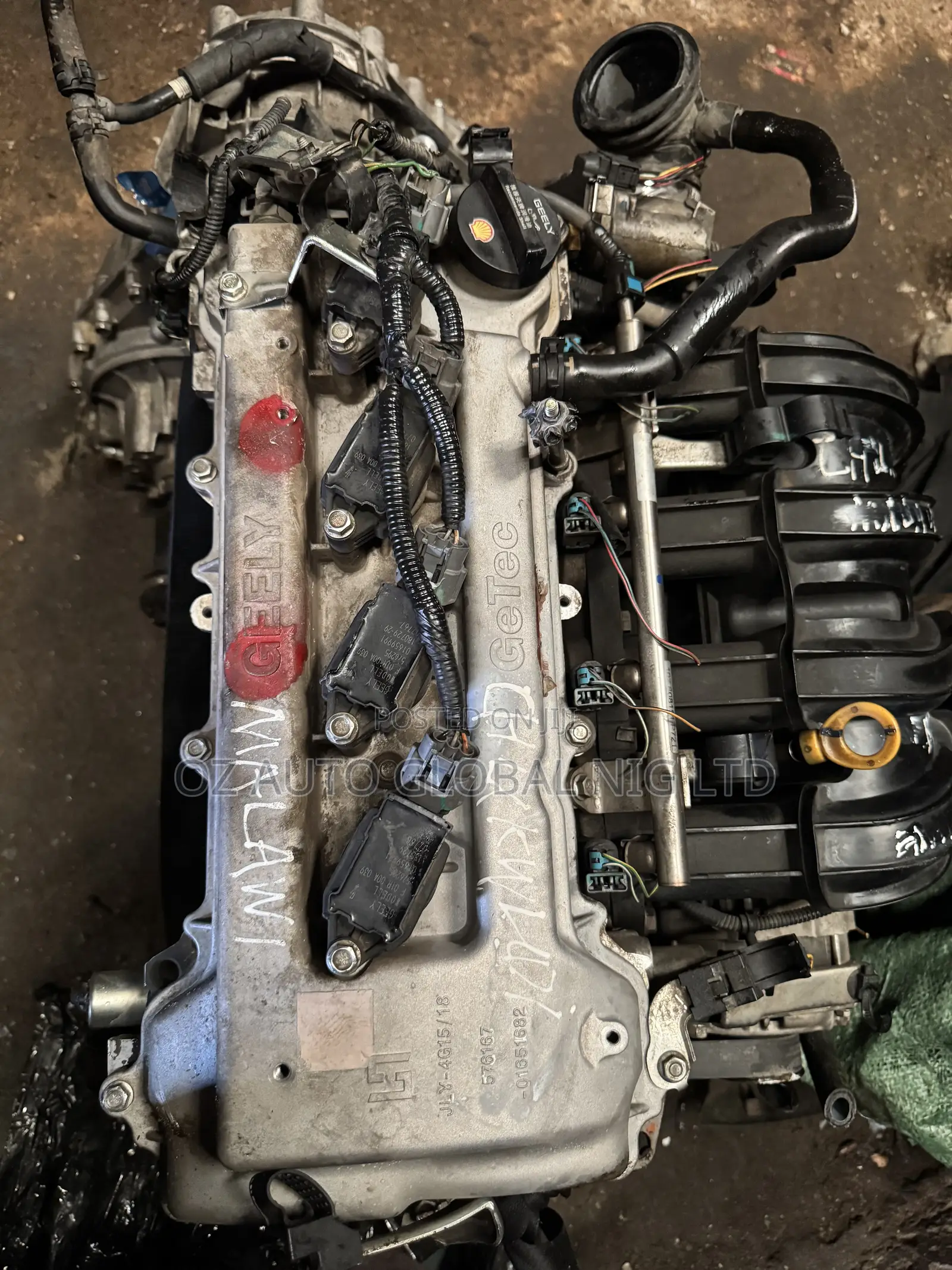 Geely Emgrand Vision X3 King Kong Farizon Engine & Gearbox— Tokunbo